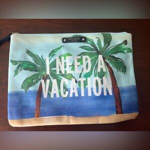 Kate Spade Tropical Clutch | I Need a Vacation